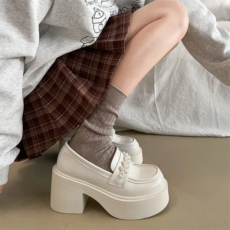 SHUMO Loafers Women's-14
