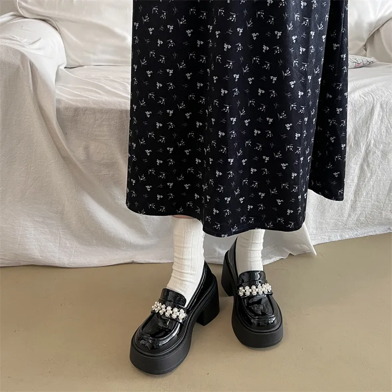 SHUMO Loafers Women's-4