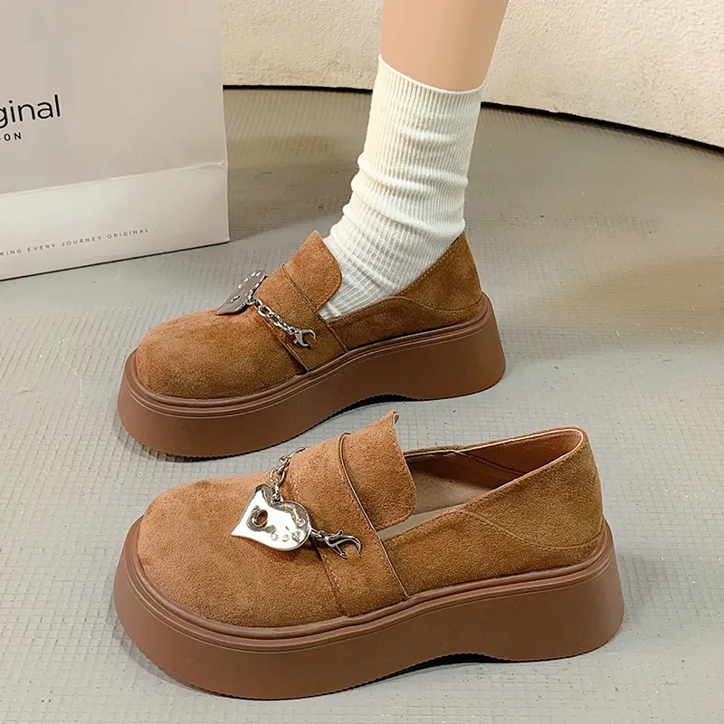SHUMO Loafers Women's-6