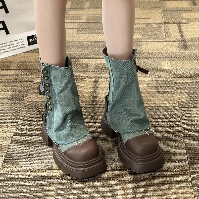 SHUMO Ankle Boots Women's-3