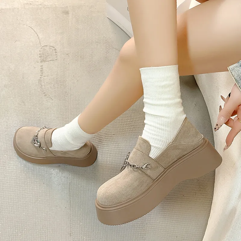 SHUMO Loafers Women's-3