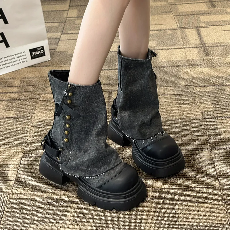 SHUMO Ankle Boots Women's-14