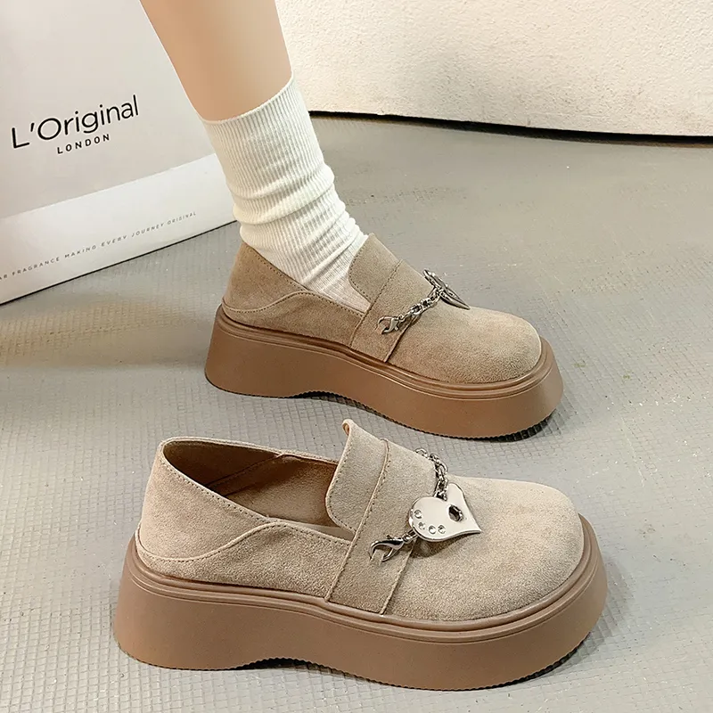 SHUMO Loafers Women's-1