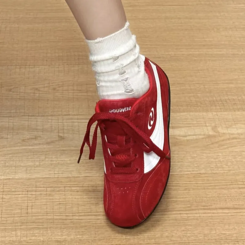 SHUMO Shock Absorbers Slip Resistant, Abrasion Resistant, Breathable Low Top Casual Shoes Unisex-9