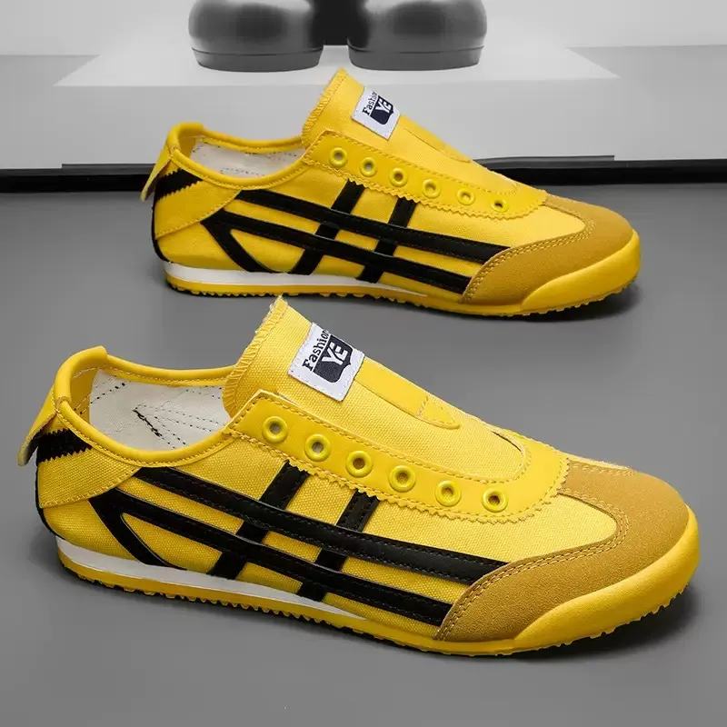 SHUMO Shock Absorbers Slip Resistant, Abrasion Resistant, Breathable Low Top Casual Shoes Unisex-8