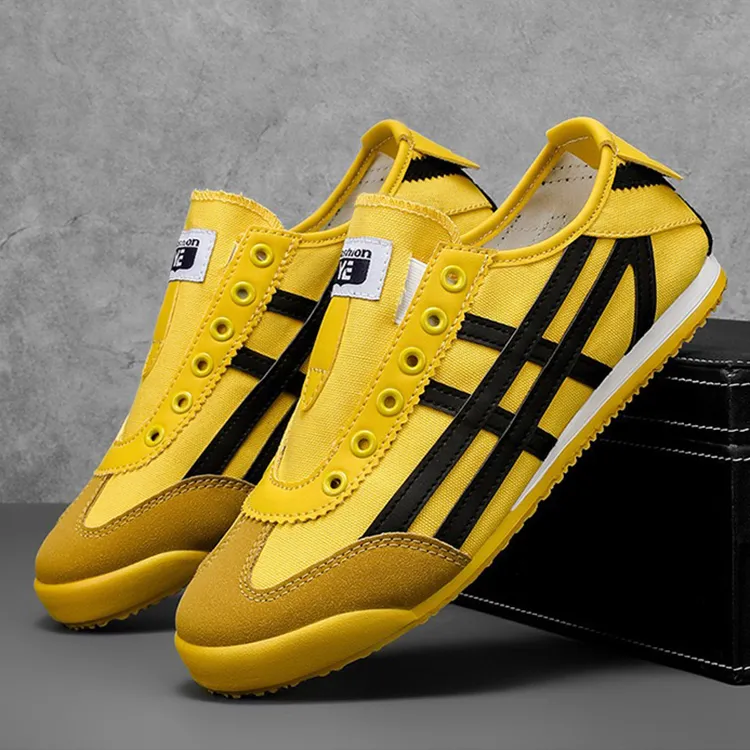 SHUMO Shock Absorbers Slip Resistant, Abrasion Resistant, Breathable Low Top Casual Shoes Unisex-7