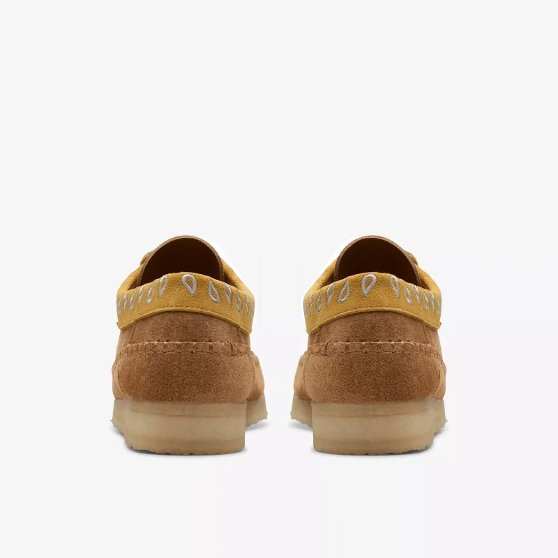 Clarks Low Top Casual Shoes Men's Light Brown-4
