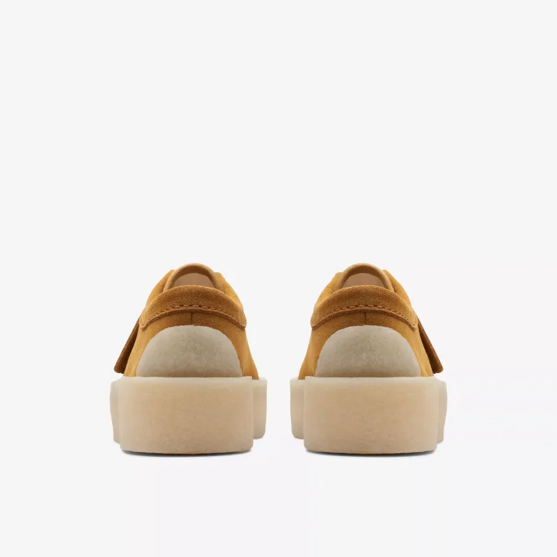 Clarks Low-Top Skateboard Shoes Women's Brown-2