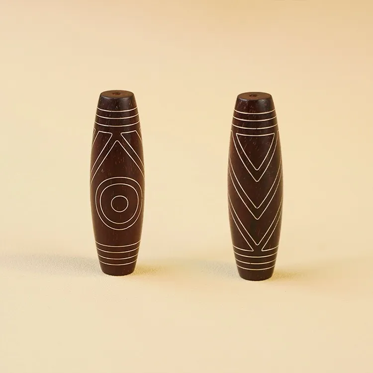 Kai Zhen Rosewood Precious Wood Pendants Unisex-7