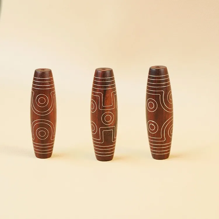 Kai Zhen Rosewood Precious Wood Pendants Unisex-16