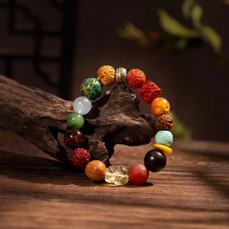 MY Lacquer Wooden Bracelets Unisex-3