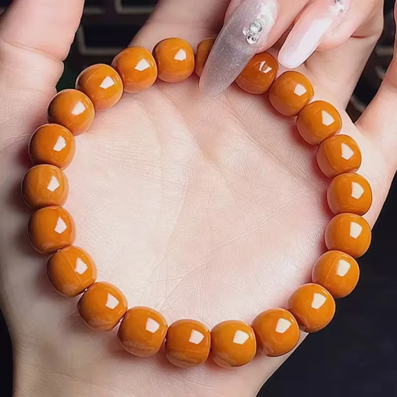 MY Monkey Head Walnut Bracelets Unisex-7