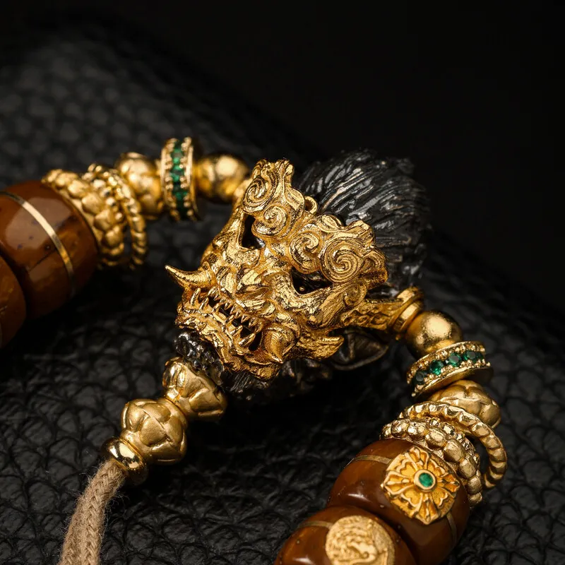 MY Purple Gold Rat Bracelets Unisex-2