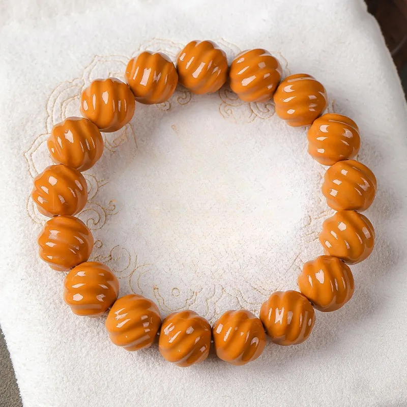 MY Monkey Head Walnut Bracelets Unisex-1
