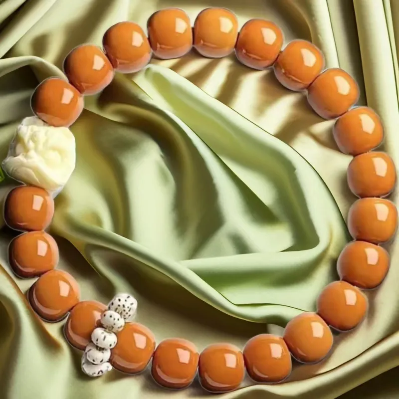 MY Monkey Head Walnut Bracelets Unisex-13