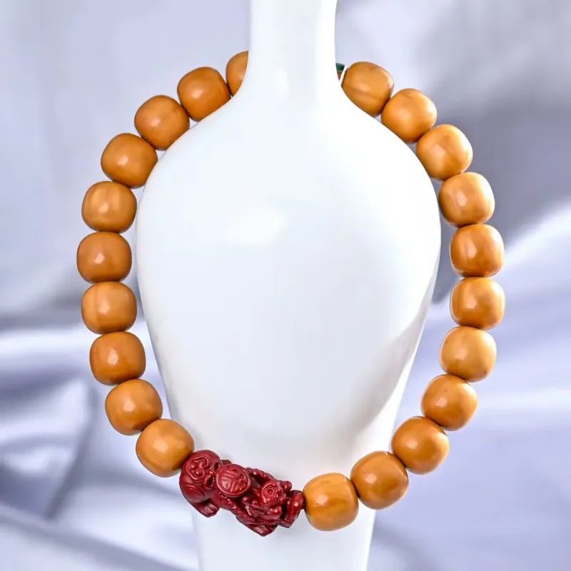 MY Monkey Head Walnut Bracelets Unisex-18