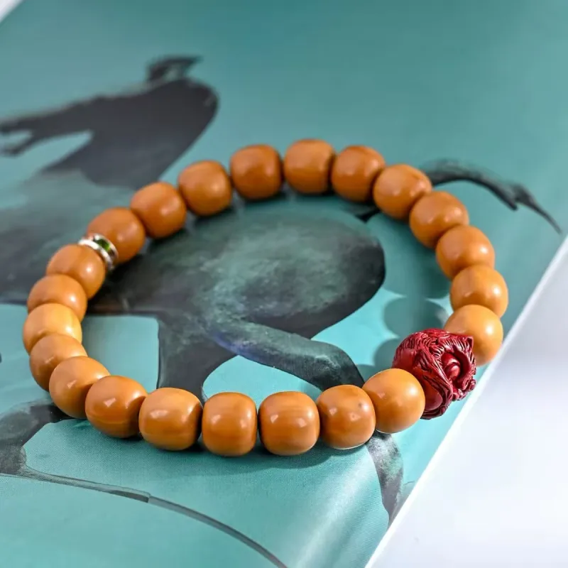 MY Monkey Head Walnut Bracelets Unisex-22