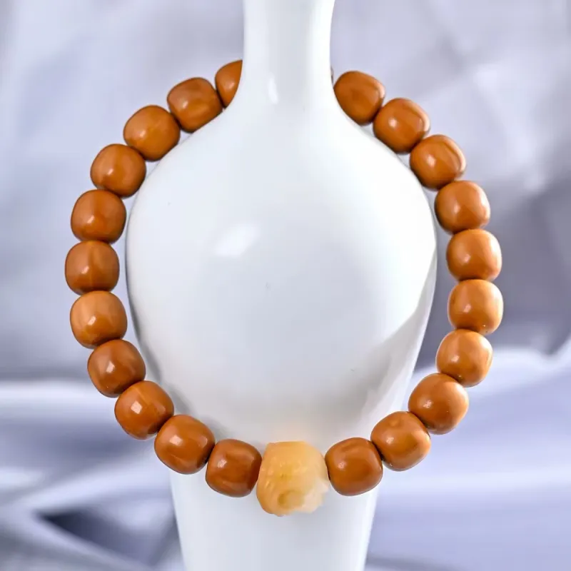 MY Monkey Head Walnut Bracelets Unisex-2