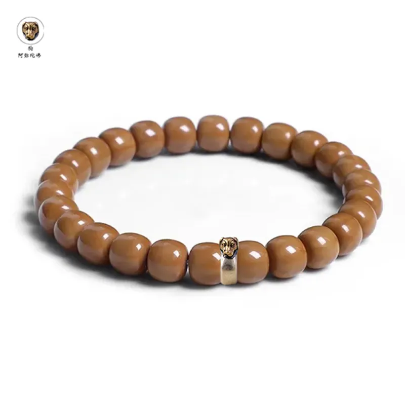 MY Monkey Head Walnut Bracelets Unisex-1
