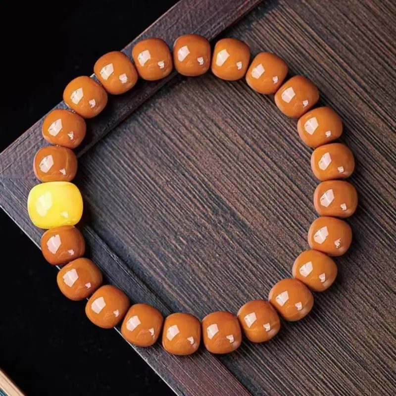 MY Monkey Head Walnut Bracelets Unisex-4