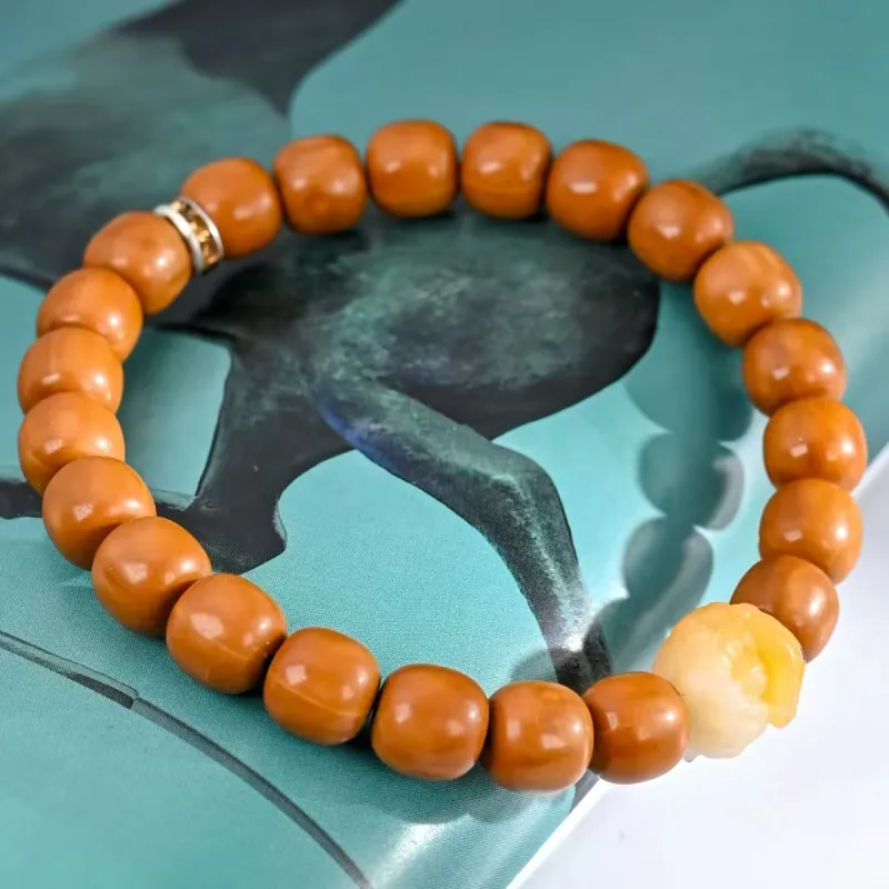 MY Monkey Head Walnut Bracelets Unisex-4