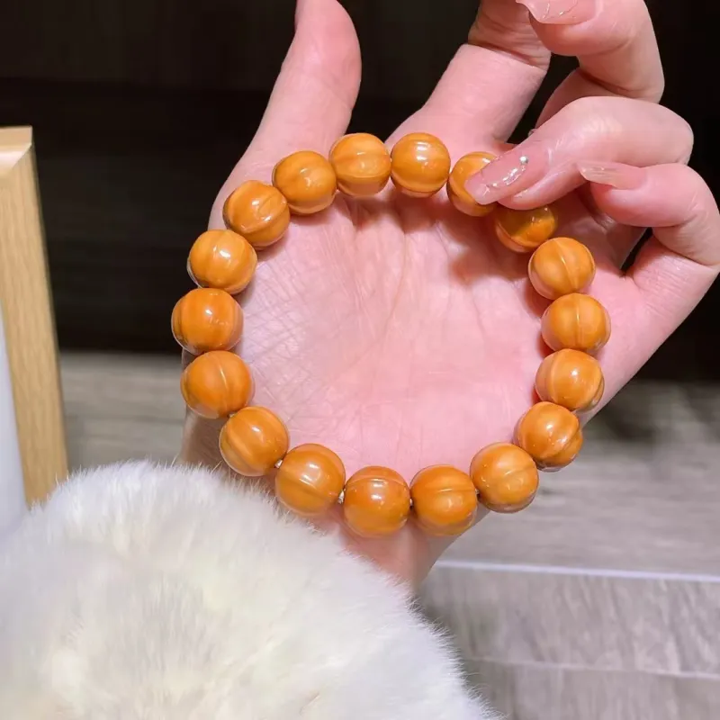 MY Monkey Head Walnut Bracelets Unisex-26