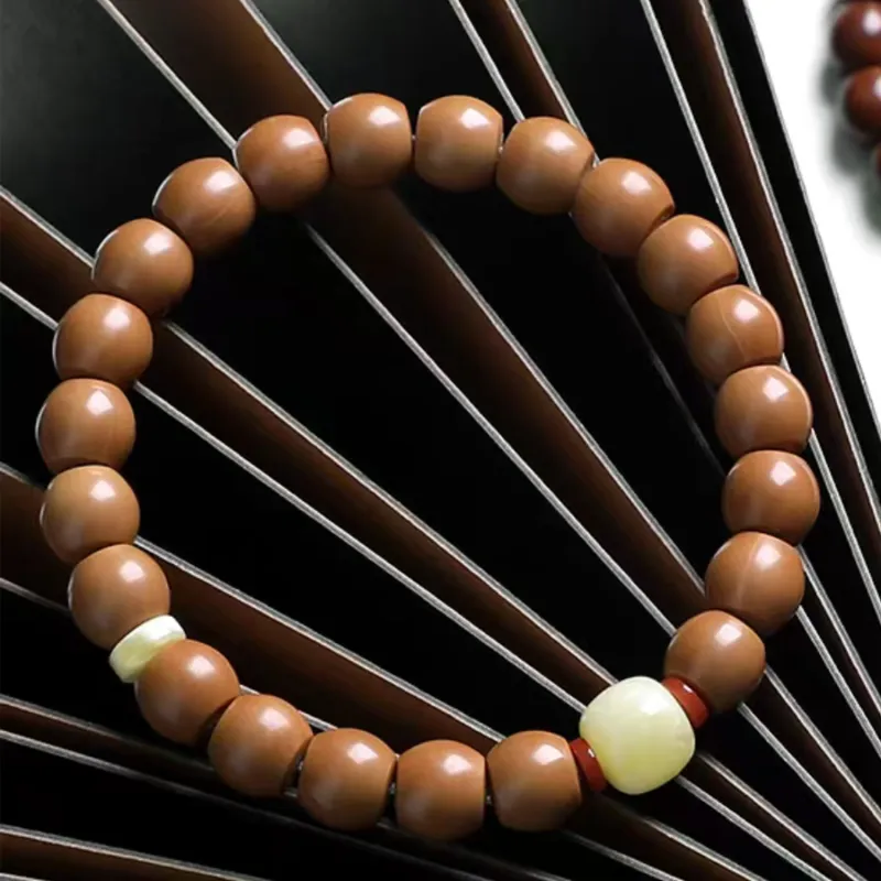 MY Monkey Head Walnut Bracelets Unisex-4