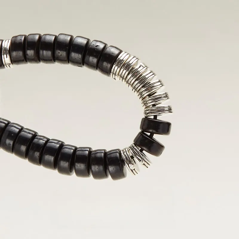 MY Coconut Shell Beads Bracelets Unisex-4