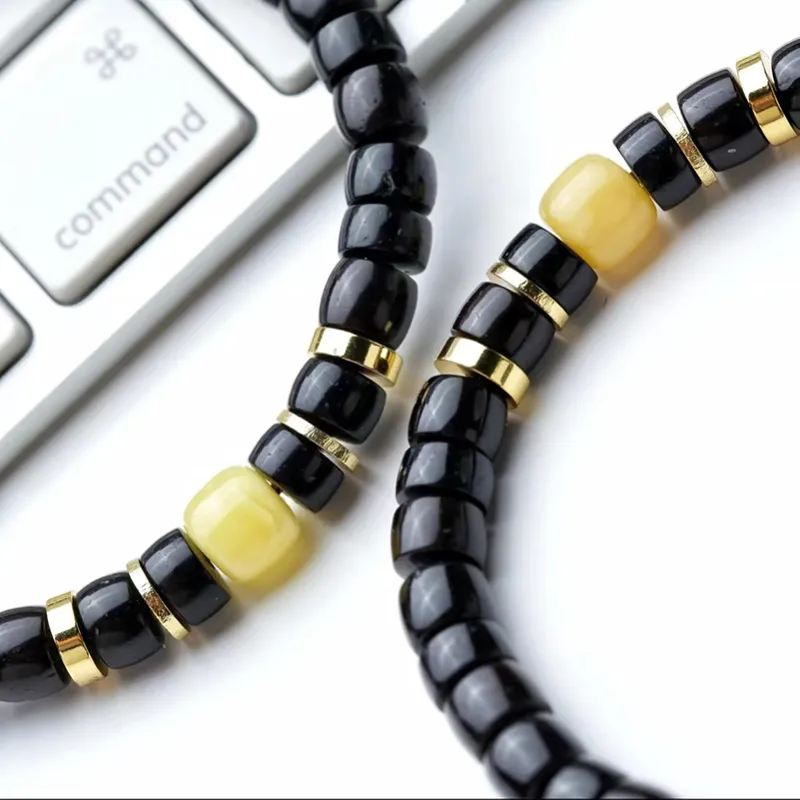MY Coconut Shell Beads Bracelets Unisex-2
