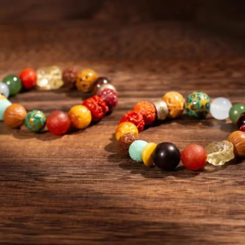 MY Lacquer Wooden Bracelets Unisex-4
