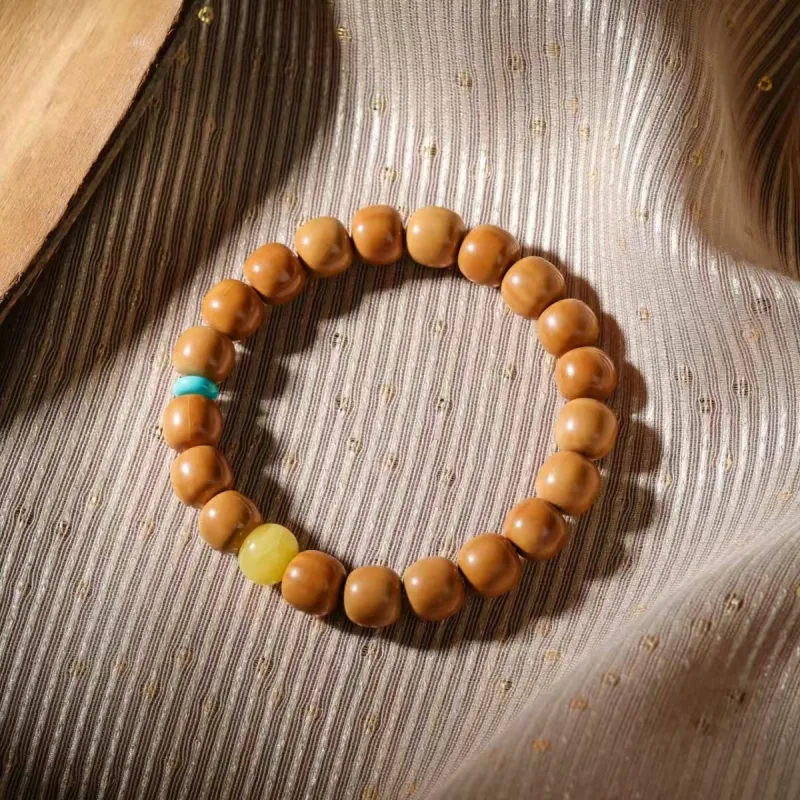 MY Monkey Head Walnut Bracelets Unisex-1