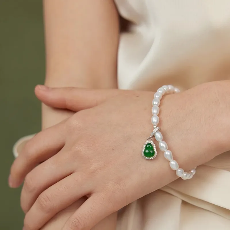 MY Glutinous Jade Bracelets Women's-1