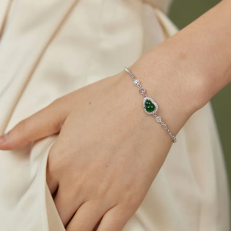 MY Glutinous Jade Bracelets Women's-3