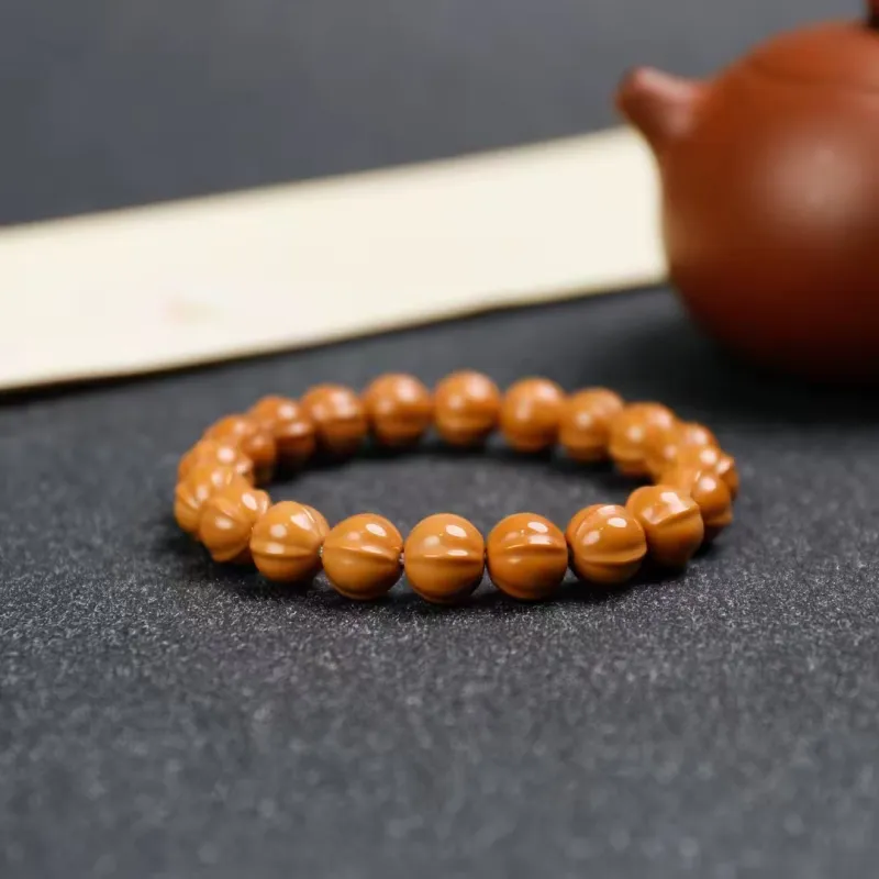 MY Monkey Head Walnut Bracelets Unisex-3