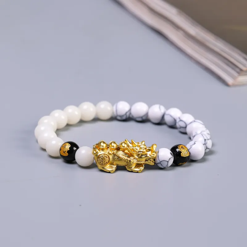 MY White Jade Bodhi Bracelets Unisex-2