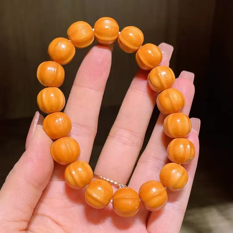 MY Monkey Head Walnut Bracelets Unisex-28
