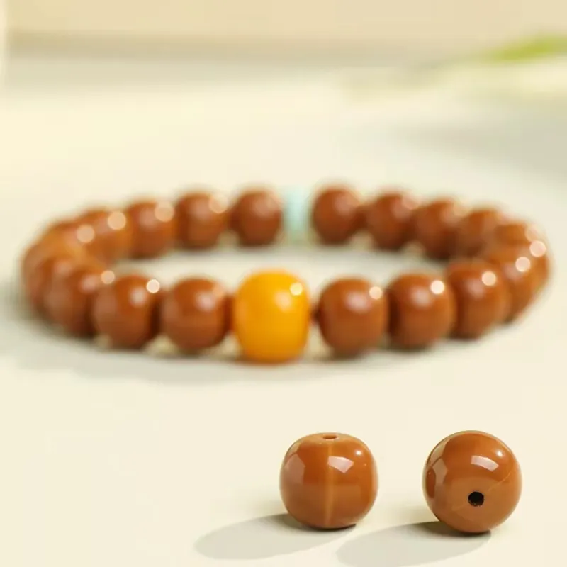 MY Monkey Head Walnut Bracelets Unisex-3