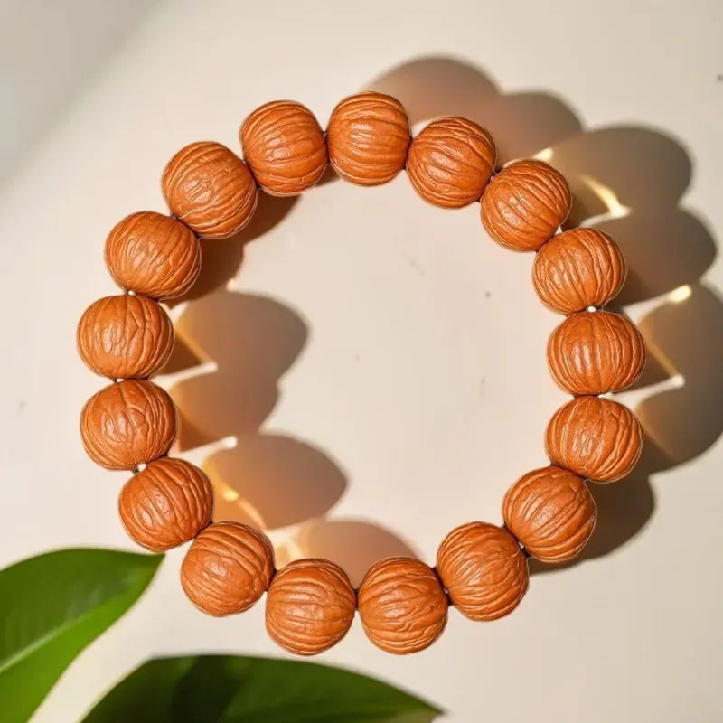MY Monkey Head Walnut Bracelets Unisex-2