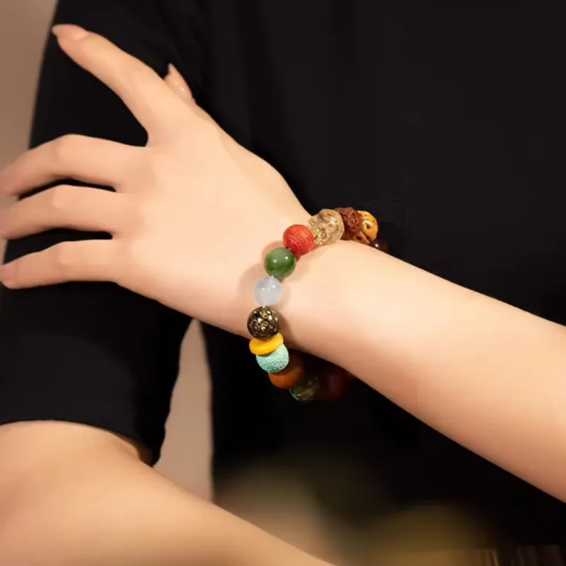 MY Lacquer Wooden Bracelets Unisex-1
