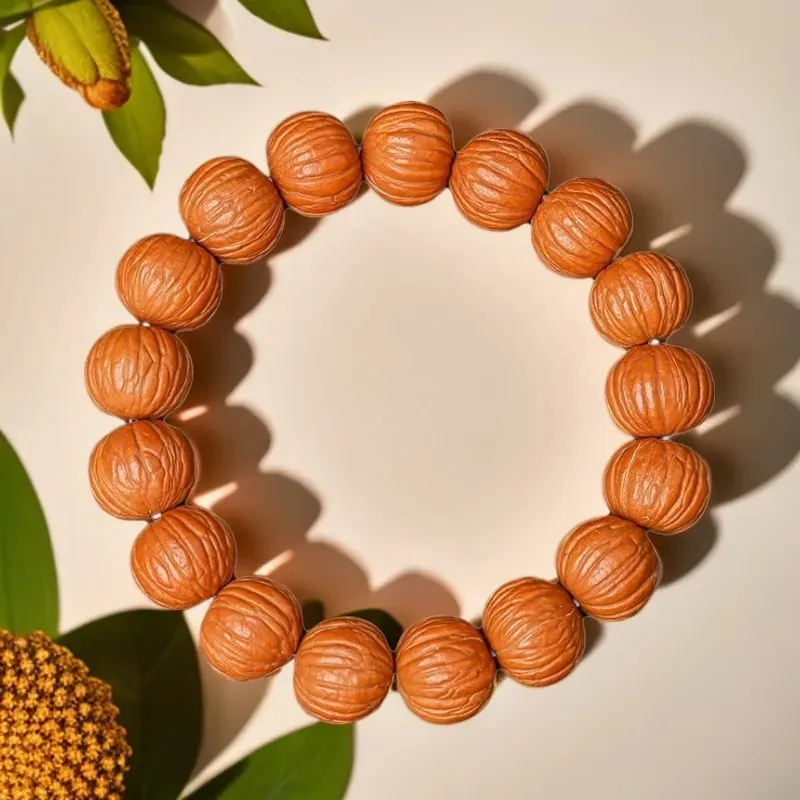 MY Monkey Head Walnut Bracelets Unisex-4