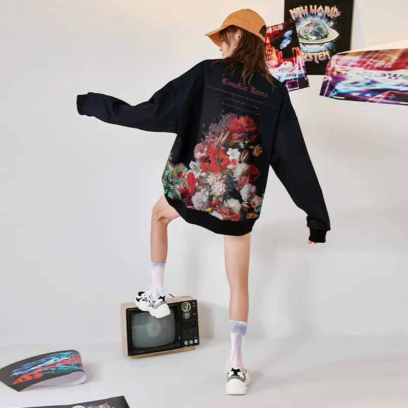 SANSYAS Sweatshirts Unisex Black-7