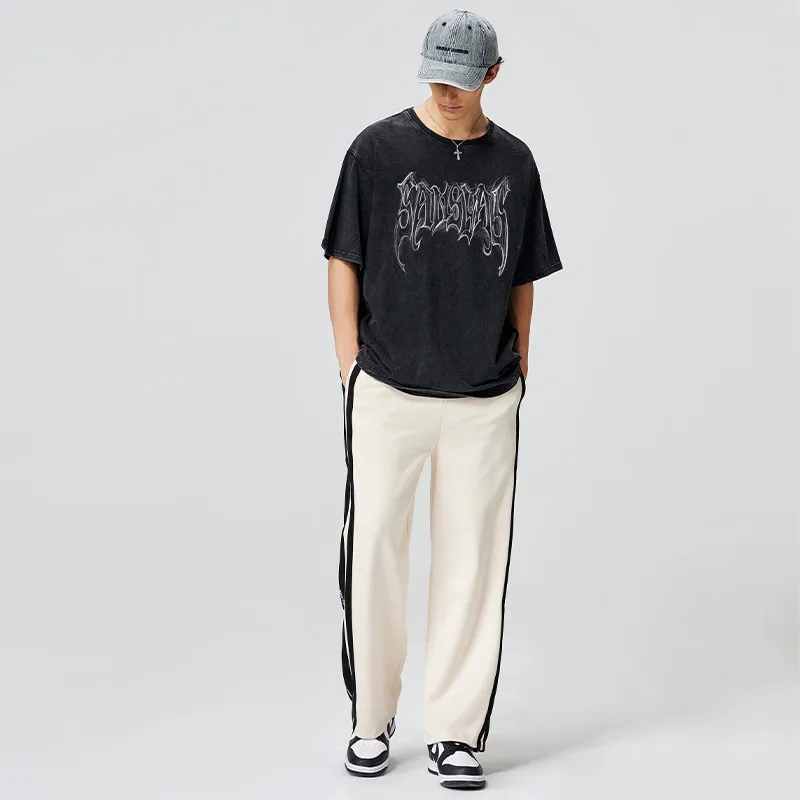 SANSYAS T Shirts Unisex Black-6