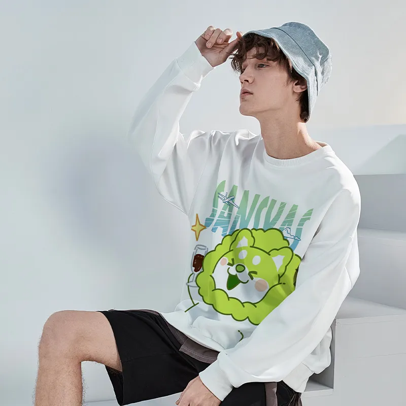 SANSYAS Vegetable Genie Co branded Model Sweatshirts Unisex-11