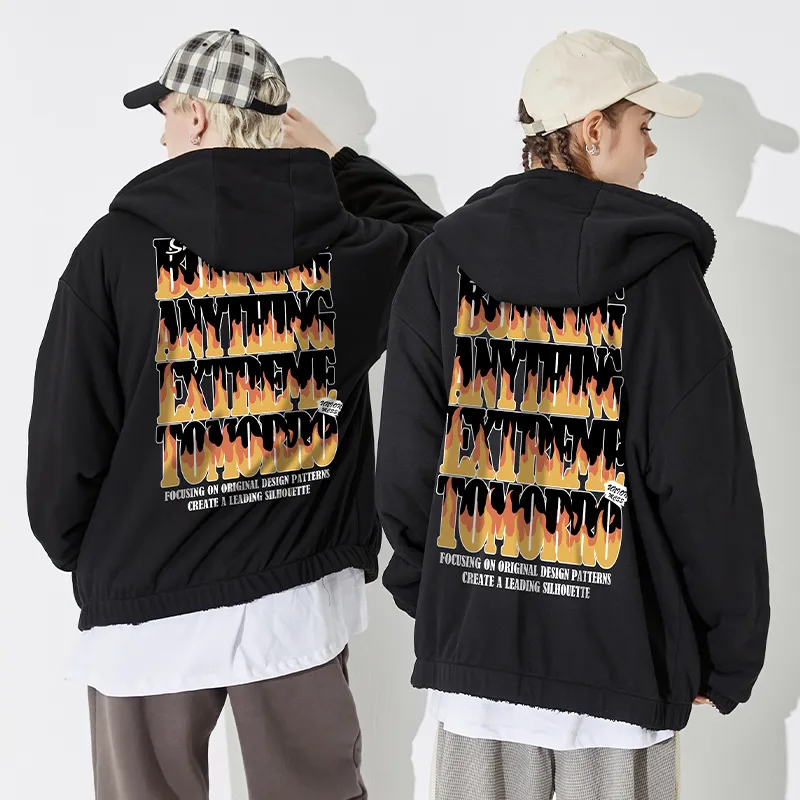 SANSYAS Jackets Coats Unisex Black-2