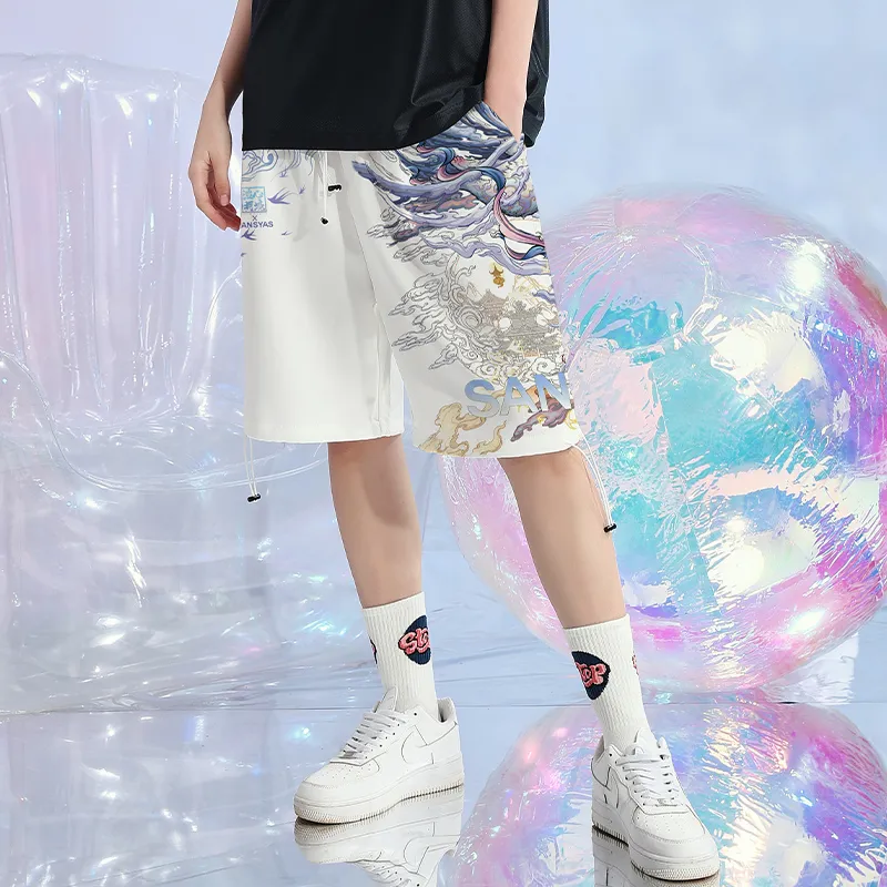 SANSYAS Casual Shorts Unisex-17