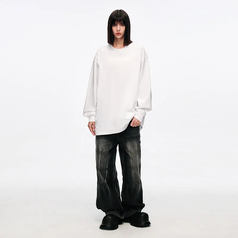 SANSYAS Jeans Unisex Black-1
