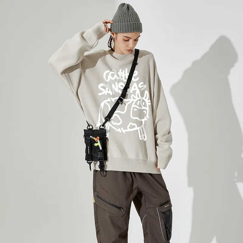 SANSYAS Sweaters Unisex-13
