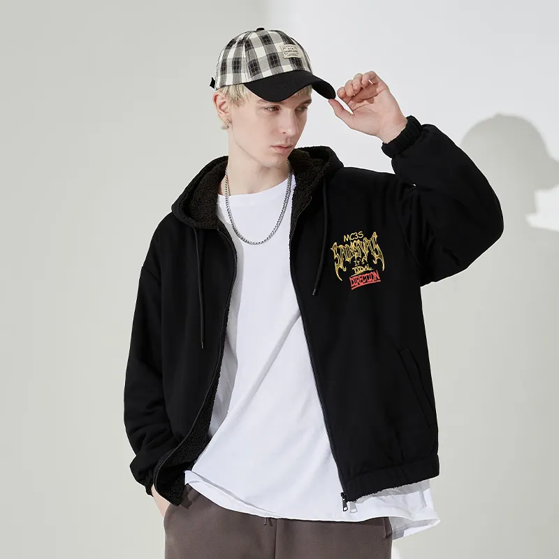 SANSYAS Jackets Unisex Black-8
