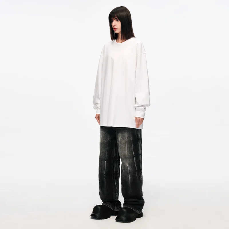 SANSYAS Jeans Unisex Black-3