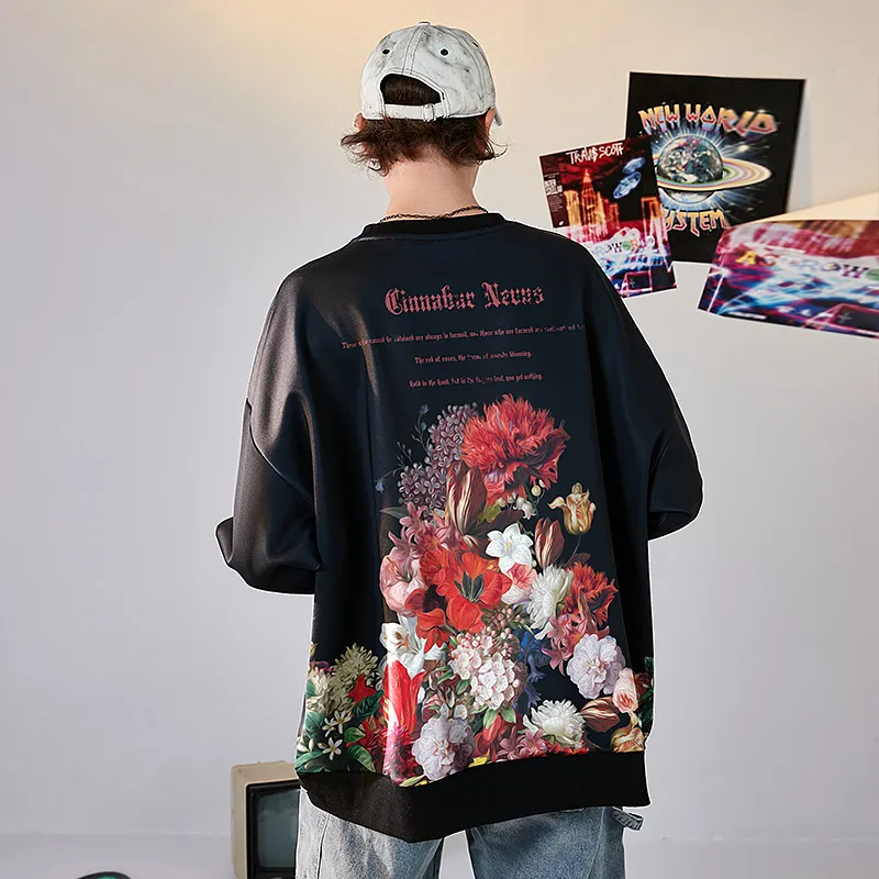 SANSYAS Sweatshirts Unisex Black-8